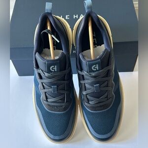 Cole Haan Dark Blue and Gray Men's Sneakers